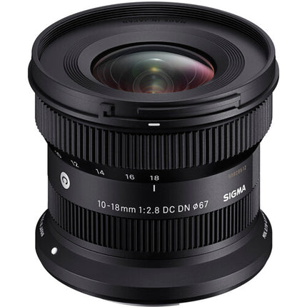 Sigma 10-18mm f2.8 DC DN Objetivo Gran Angular APS-C resistente al polvo