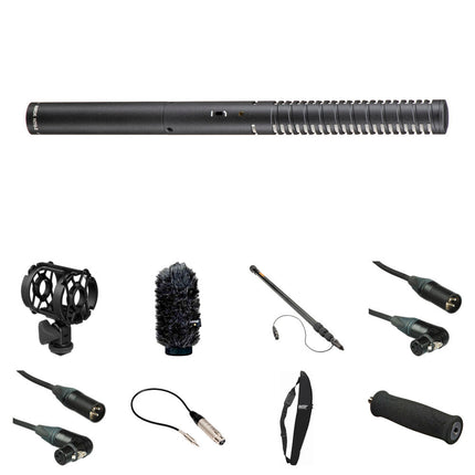 RODE NTG2 Micrófono Shotgun Kit Grabación 7.5 Pulgadas Cable XLR