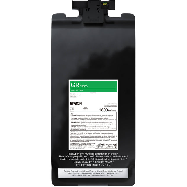 Epson T56EB20 UltraChrome PRO12 Pack de tinta verde para impresora profesional SureColor P20570 64 pulgadas