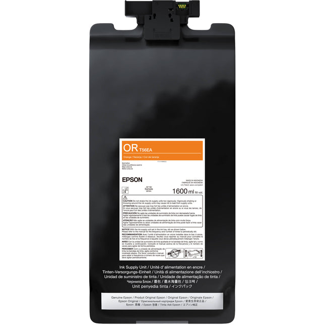 Epson T56EA20 UltraChrome PRO12 tinta naranja para impresora SureColor P20570 64 pulgadas
