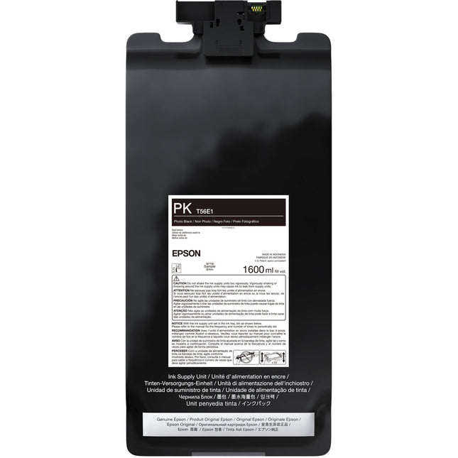 Epson T56E120 UltraChrome PRO12 Tinta Fotográfica Negra para Impresora SureColor P20570 64"