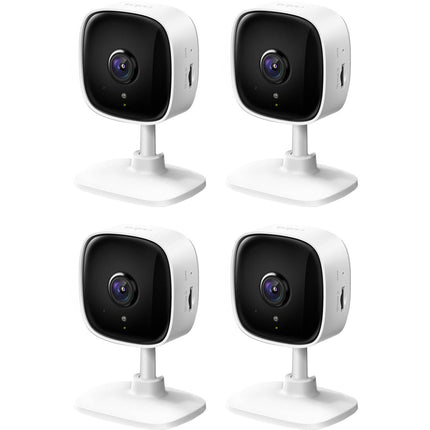 TP-Link Tapo C100 Cámara de Seguridad Wi-Fi Interior 1080p Visión Nocturna 4 Pack