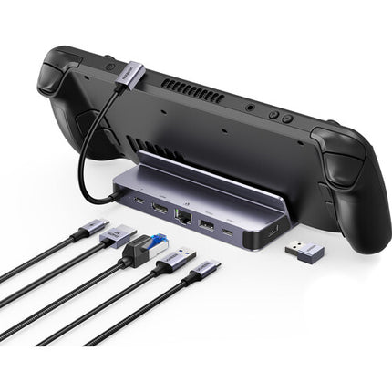 UGREEN Docking Station USB-C para Steam Deck con HDMI 4K 60Hz y Ethernet Gigabit