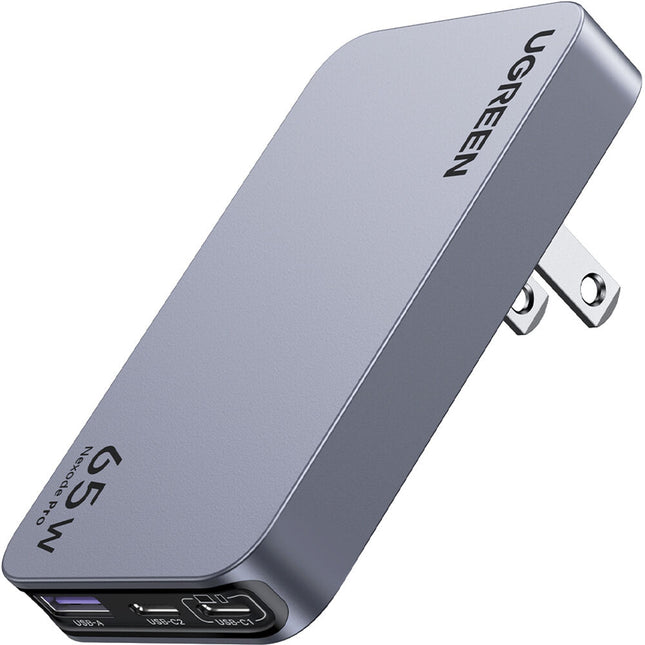 UGREEN Nexode Pro Cargador USB 65W 3 Puertos Ultra Delgado