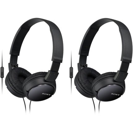 Sony MDR-ZX110AP Auriculares On Ear con Micrófono 30mm Negro