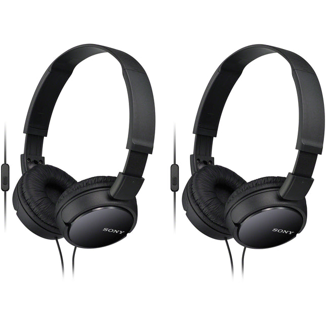 Sony MDR-ZX110AP Auriculares On Ear con Micrófono 30mm Negro