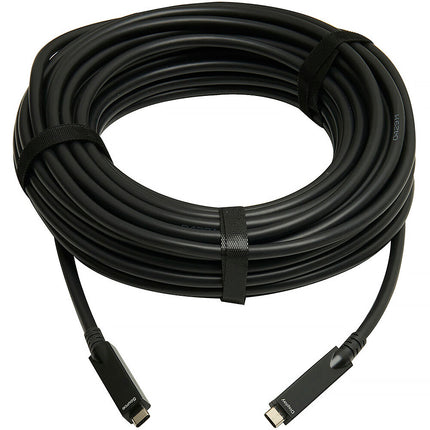 KanexPro Cable Activo de Fibra USB-C con Power Delivery 60W y 10 Gb/s 10 Metros