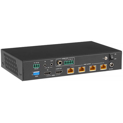 KanexPro 1x4 4K HDMI Splitter Extensor Kit UHD 4K60 hasta 120 m 4 Salidas HDMI