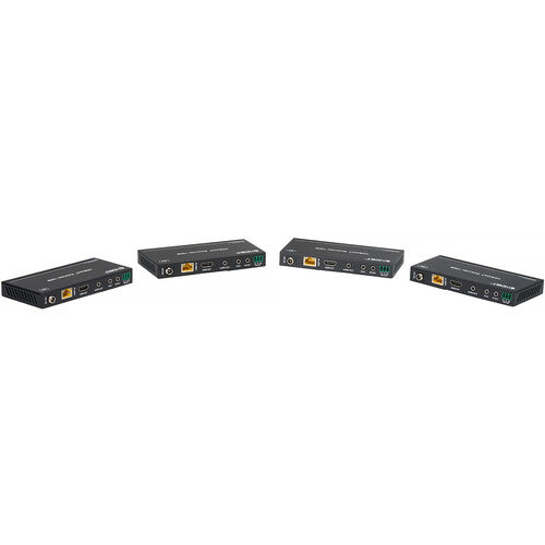 KanexPro 4x4 Matriz HDMI 4K60 con Audio De-Embedding y Alcance 492'