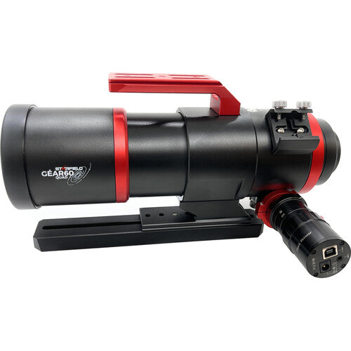 Starfield Gear Series 60mm Quad f5 Astrograph OTA 300mm longitud focal 44mm círculo imagen