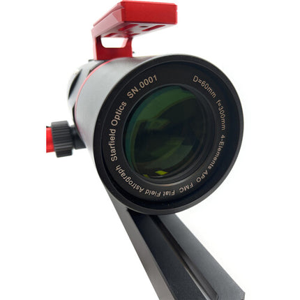 Starfield Gear Series 60mm Quad f5 Astrograph OTA 300mm longitud focal 44mm círculo imagen
