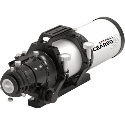 Starfield Gear Serie 90mm Triplet APO Refractor OTA 540mm f6 con estuche rígido
