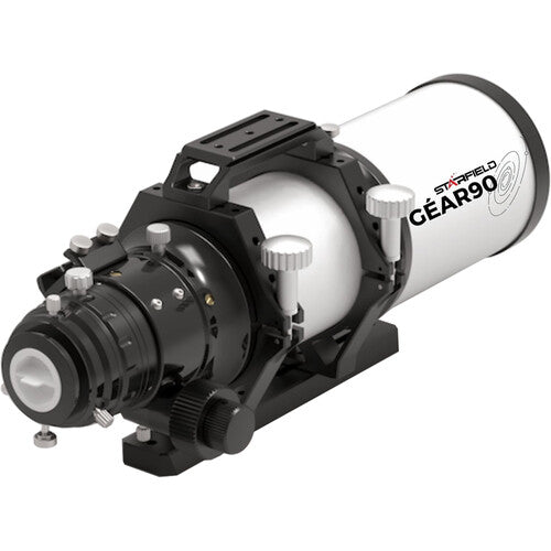 Starfield Gear Serie 90mm Triplet APO Refractor OTA 540mm f6 con estuche rígido