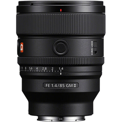 Sony FE 85mm f1.4 GM II Lente Full Frame ligero resistente polvo humedad