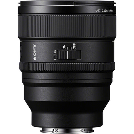 Sony FE 85mm f1.4 GM II Lente Full Frame ligero resistente polvo humedad