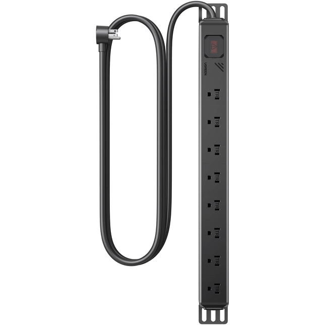 UGREEN Protector de Sobretensión PDU Rack 8 Salidas 2100J 1875W