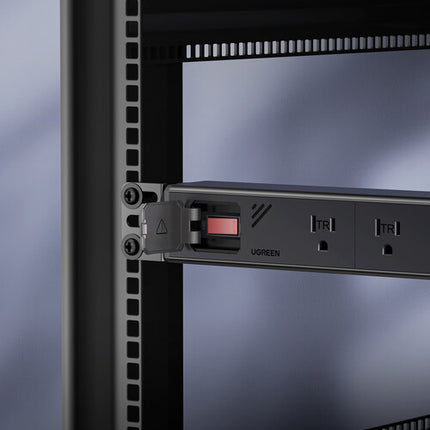 UGREEN Protector de Sobretensión PDU Rack 8 Salidas 2100J 1875W