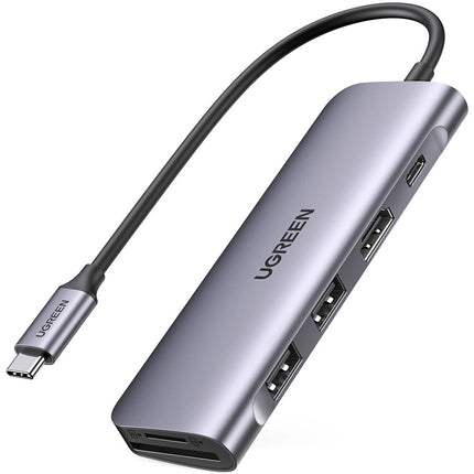 UGREEN USB-C Adaptador Multifuncional 6 en 1 HDMI USB 3.1 Gen 1 100W