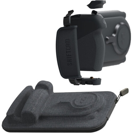 ShiftCam ProGrip Grip para Smartphone con carga inalámbrica 15W y USB 20W Kit Starter