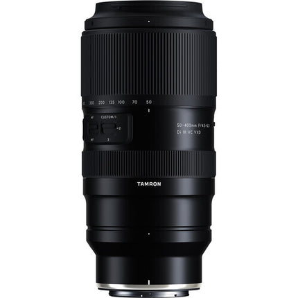 Tamron 50-400mm f/4.5-6.3 Di III VC VXD Zoom para Nikon Z 67mm Estabilización de Imagen