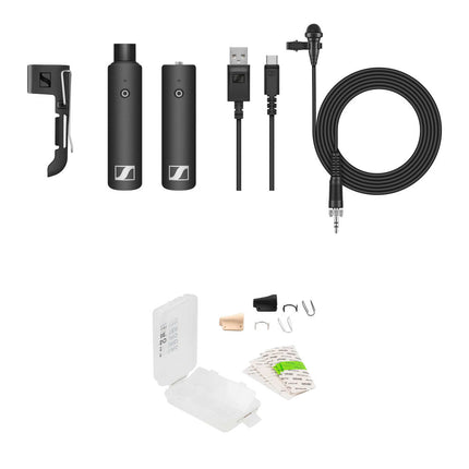 Sennheiser XSW-D Lavalier Sistema Micrófono Inalámbrico Digital 5 Horas Batería Kit Ocultación