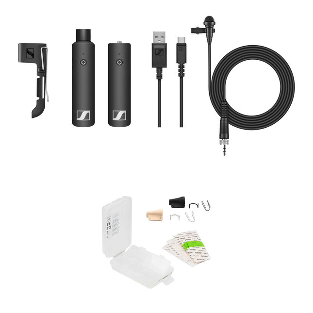 Sennheiser XSW-D Lavalier Sistema Micrófono Inalámbrico Digital 5 Horas Batería Kit Ocultación