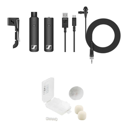 Sennheiser XSW-D Lavalier Sistema Inalámbrico Digital 5h Batería 76 m Alcance Kit Exterior Blanco