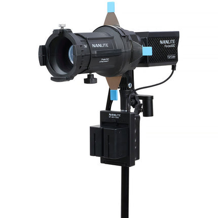 Nanlite Forza 60C Iluminación LED RGB 12810 Lux Control App Kit Proyección