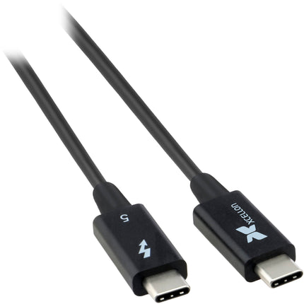 Xcellon Thunderbolt 5 Cable 3.3 pies 80 Gb/s 240W Power Delivery