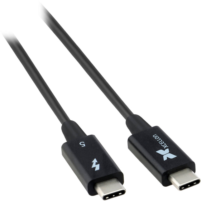 Xcellon Thunderbolt 5 Cable 3.3 pies 80 Gb/s 240W Power Delivery