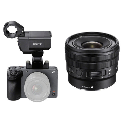 Sony FX30 Cámara de Cine Digital 26.1MP UHD 4K 120p Kit 10-20mm