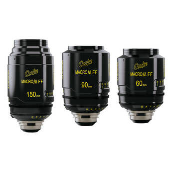 Cooke Macro/i Full-Frame 3-Lens Prime Set Lentes 60/90/150mm ARRI PL 1:1 Macro