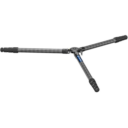 Trípode de Fibra de Carbono Leofoto LM-364CX Capacidad 30 kg Altura 3.7 a 55.3" con Cabezal LH-55LR