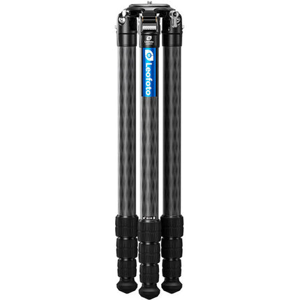 Trípode de Fibra de Carbono Leofoto LM-364CX Capacidad 30 kg Altura 3.7 a 55.3" con Cabezal LH-55LR