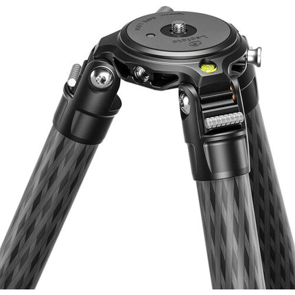 Trípode de Fibra de Carbono Leofoto LM-364CX Capacidad 30 kg Altura 3.7 a 55.3" con Cabezal LH-55LR