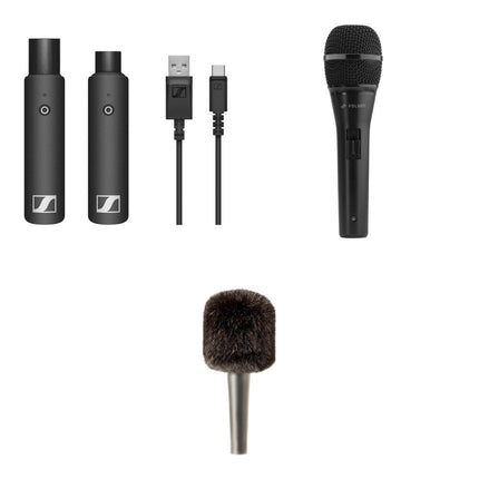 Sennheiser XSW-D XLR Base Set Sistema Micrófono Inalámbrico 2.4 GHz Alcance 76m Batería 5h