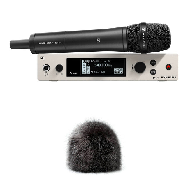 Sennheiser EW 500 G4-935 Sistema Micrófono Inalámbrico Manual 330' Alcance 8 Horas Batería