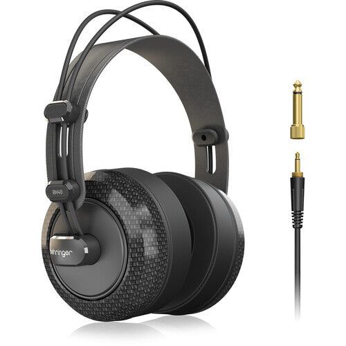 Behringer BH40 Auriculares de Estudio Cerrados 40mm Negro con Adaptador 1/4"