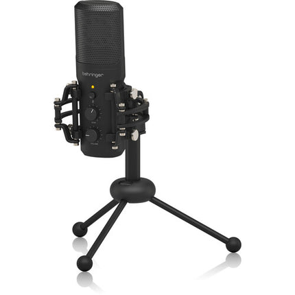 Behringer BU200 Micrófono USB Condensador Cardioide 50 Hz 17 kHz con Soporte