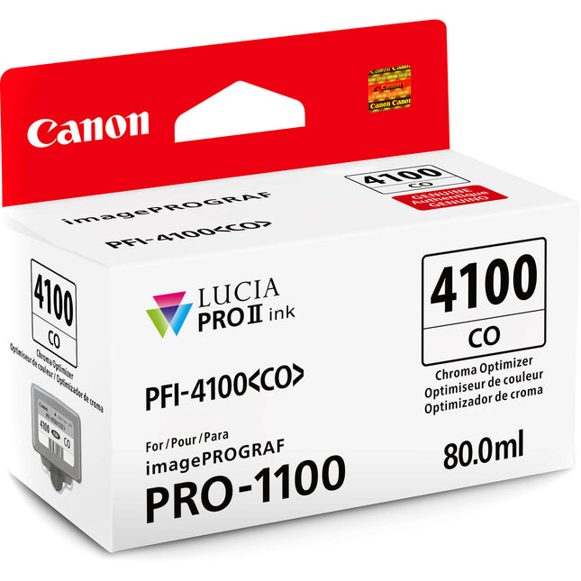 Canon PFI-4100 Tinta Pigmentada Chroma Optimizer Tanque 80mL para imagePROGRAF PRO-1100
