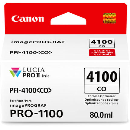 Canon PFI-4100 Tinta Pigmentada Chroma Optimizer Tanque 80mL para imagePROGRAF PRO-1100