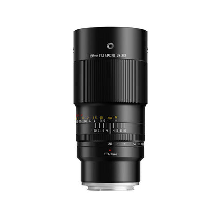 TTArtisan 100mm f2.8 Lente Macro Sony E Full Frame 2x Factor 12 Cuchillas