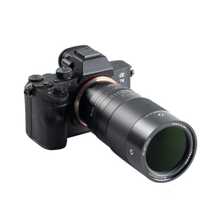 TTArtisan 100mm f2.8 Lente Macro Sony E Full Frame 2x Factor 12 Cuchillas