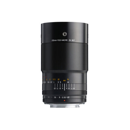 TTArtisan 100mm f2.8 Lente Macro Full-Frame 2x Magnificación con Soporte Cold Shoe