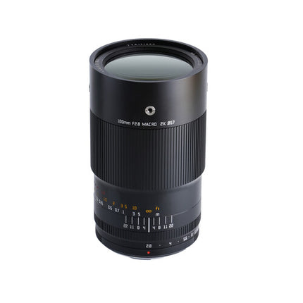 TTArtisan 100mm f2.8 Lente Macro Full-Frame 2x Magnificación con Soporte Cold Shoe