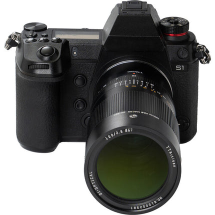 TTArtisan 100mm f2.8 Macro Lente Teleobjetivo 2x Full-Frame Manual