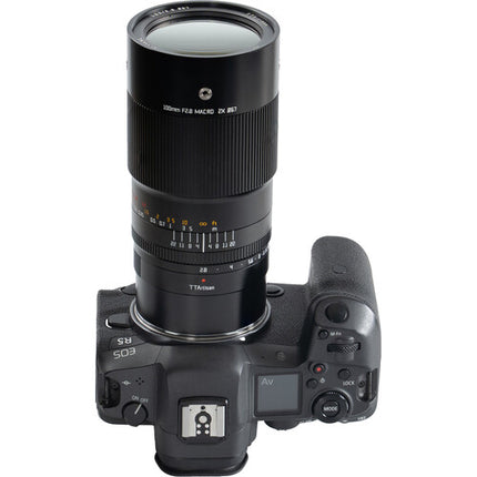 TTArtisan 100mm f2.8 Lente Macro para Canon RF F22 2x Magnificación