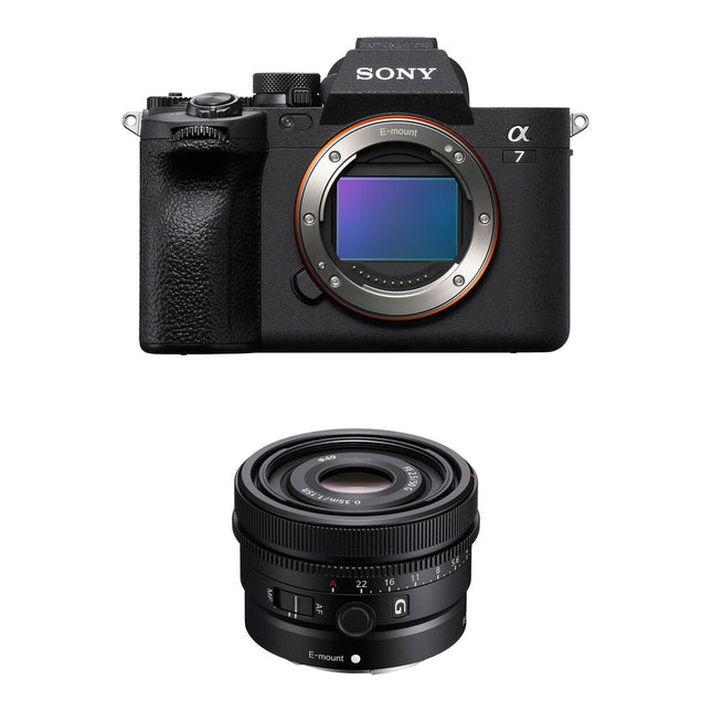 Sony a7 IV Cámara sin Espejo 33MP 10fps con Lente 50mm f/2.5
