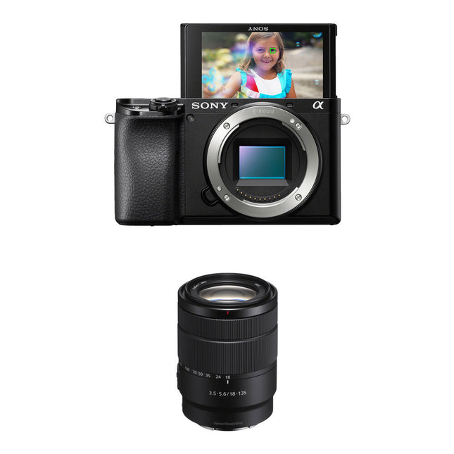 Sony a6100 Cámara sin Espejo 24.2MP 4K 18-135mm f35-56