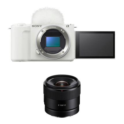 Sony ZV-E10 II Cámara sin Espejo 26MP UHD 4K60 Pantalla Táctil 11mm f/1.8 Blanca